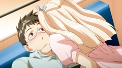 Sexy blonde fingering her cunt in fornt of boyfriend