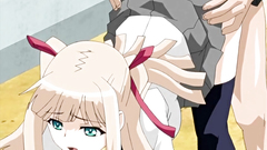 Petite blonde schoolgirl gets banged near the wall