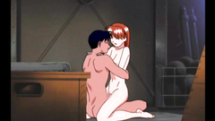 Beautiful redhead babe in passionate fuck