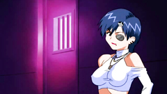 Busty redhead hentai chick gets filled with cum