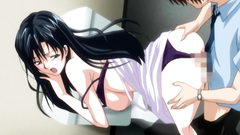 Big breasted lady seduced for a nice fuck - hentai toon