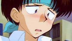 Sexy schoolgirl masturbates in front of her classmate