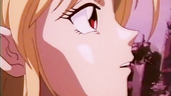 Classic hentai porn with young blonde and horny tentacles