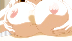 Naughty hentai babes having fun in the shower