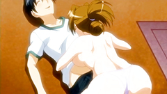 Busty hentai slut feels very horny right now