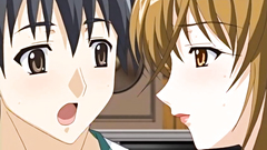 Busty hentai babes feeling awesome in 69 position