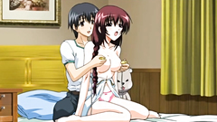 Young boy explores his girlfriend's shaved pussy