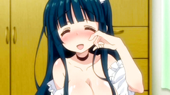 Petite young maid with big tits moans with pleasure