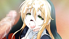 Lustful hentai chick gets covered with fresh cum