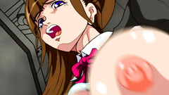 Big breasted slutty schoolgirl gets drilled really hard