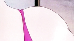 Drawn hentai old cartoon with funny horny heroes