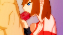 Busty redhead girl ges brutally banged in BDSM style