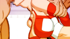 Busty redhead girl ges brutally banged in BDSM style