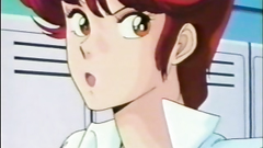 Drawn erotic cartoon with seductive woman