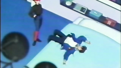 Drawn erotic cartoon with seductive woman