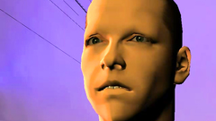 Sexy 3D babe ruined in rough threesome fuck