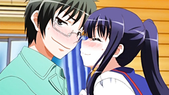 Big breasted sexy schoolgirl takes cock in her sweet mouth