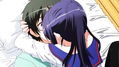 Lovely young and busty gal feels very horny