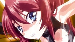 Lovely hentai teen with long red hair gets hardcore fucked