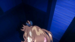 Petite hentai chick takes massive cock in her tiny pussy