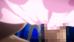 Petite hentai chick takes massive cock in her tiny pussy