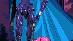 Lovely redhead elf slave blows big demon's cock