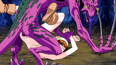 Petite human babes attacked and fucke by ugly aliens