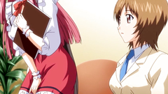 Redhead hentai schoolgirl joined by huge dick