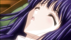 Young and beautiful girl explores her sexuality