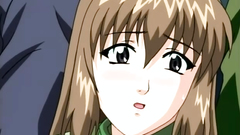 Fully breasted naughty babe penetrated by hard cock