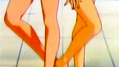Young and naughty teens from old school erotic toon