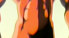 Old-fashioned gangbang porn cartoon in the bedroom