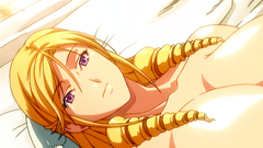 Beautiful blonde babes in hentai cartoon video