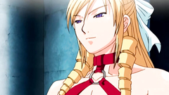 Outdoor group sex for a busty hentai slut that doesn't mind