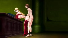 Rough fetish games for a nughty hentai slut