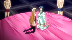 That hentai blonde bitch knows how to please a cock