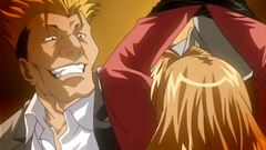 Bondaged babe in sexy clothes gets fucked from behind