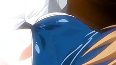 Busty maid takes cumshot after a quickie