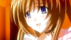 Busty maid takes cumshot after a quickie