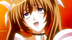 Busty maid takes cumshot after a quickie