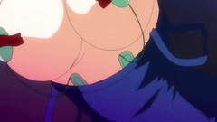 Beautiful hentai babe with blue hair gets fucked hard