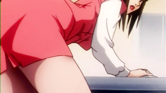 Naughty babe feels horny in public place