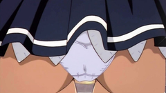 Erotic hentai babe gets in a naughty mood