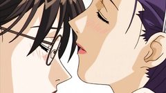 Adorable drawn hentai chicks have lesbian passion