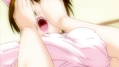 Busty hentai lady seduced to a lesbian games in the hospital