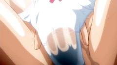 Solo masturbation of hor brunette babe in glasses