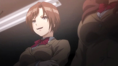 Young brunette in pantyhoses gets masturbated by vibrator