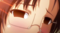 Lovely schoolgirl takes a facial after an abused blowjob