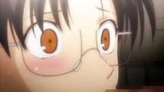 Lovely schoolgirl takes a facial after an abused blowjob