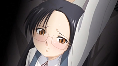 Innocent and shy brunette babe molested in the train